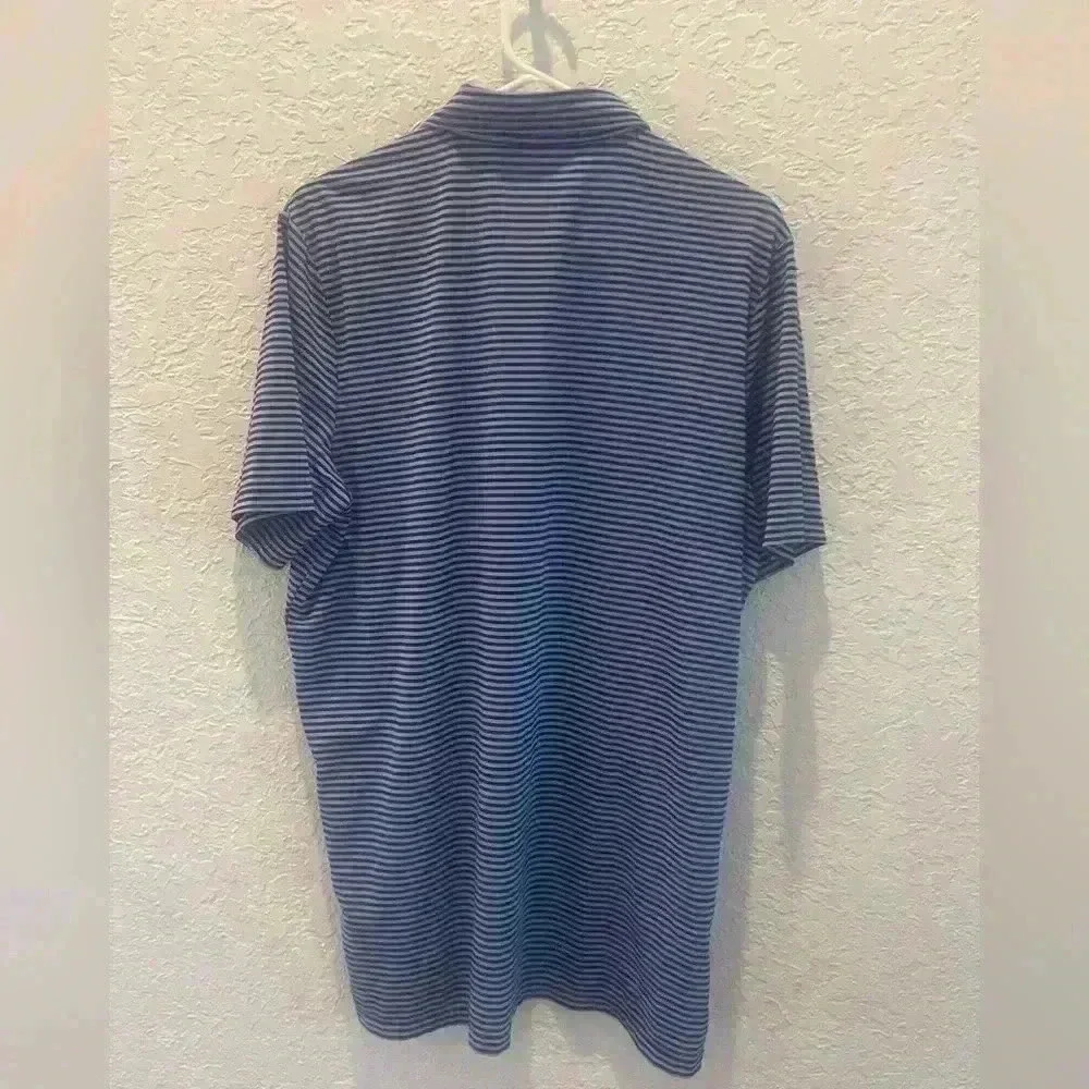 Ralph Lauren blue striped men’s large polo
